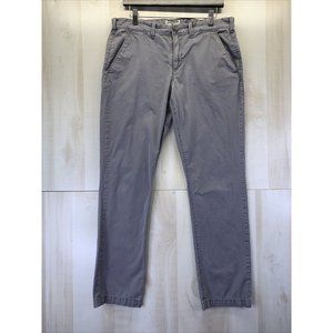 Experess “Finn” Slim Fit Mens Weathered Gray Pants Size 32x32-5736